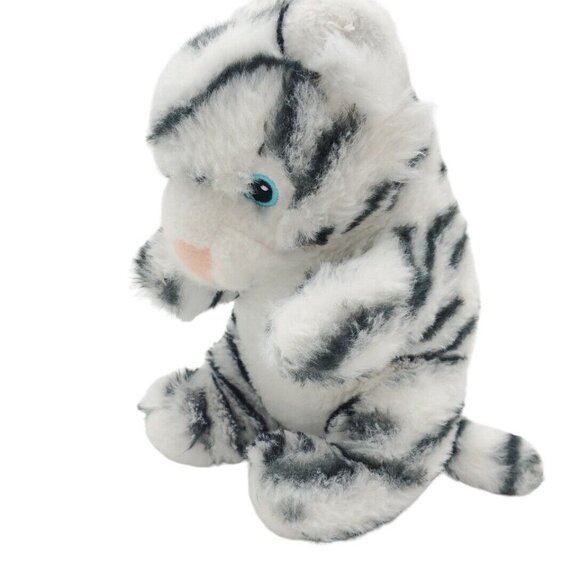 Adventure Planet Plush Heirloom Collection -‎ BUTTERSOFT WHITE TIGER (7 inch) - Picture 2 of 6
